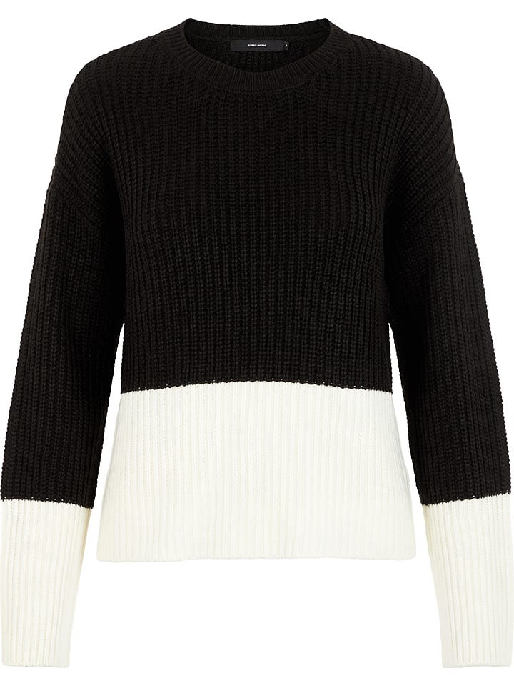 Пуловер Vero Moda, черный/белый
Пуловер Vero Moda, черный/белый