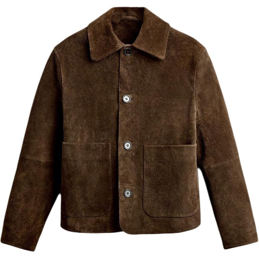 Кожаная куртка мужская коричневый Zara
Кожаная куртка мужская коричневый Zara