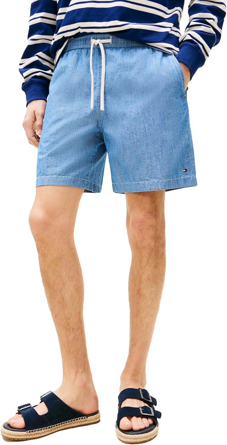Мужские шорты Tommy Hilfiger Regular Fit из хлопка Mercer длиной 7 дюймов, Chambray Blue
Мужские шорты Tommy Hilfiger Regular Fit из хлопка Mercer длиной 7 дюймов, Chambray Blue