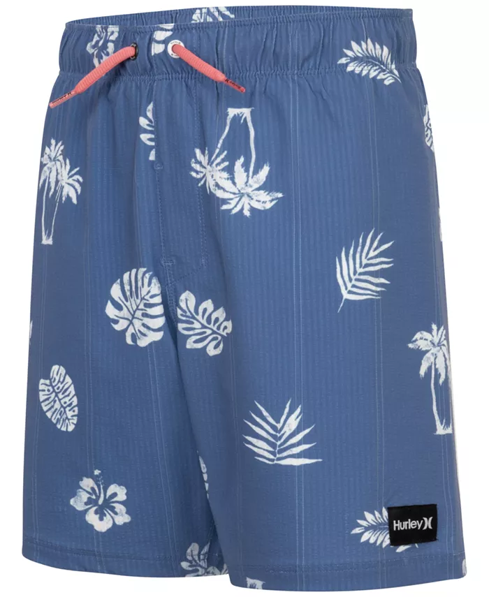 Плавки с пальмовым принтом Big Boys Hurley, синий
Плавки с пальмовым принтом Big Boys Hurley, синий
