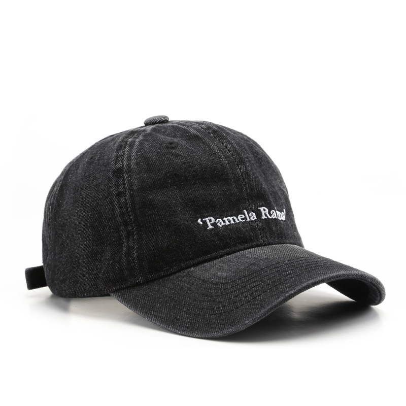 NOMK Джинсовая бейсболка унисекс, Black
NOMK Джинсовая бейсболка унисекс, Black