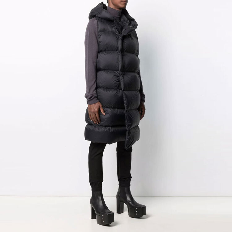 Стеганая куртка мужская черная Rick Owens, черный
Стеганая куртка мужская черная Rick Owens, черный