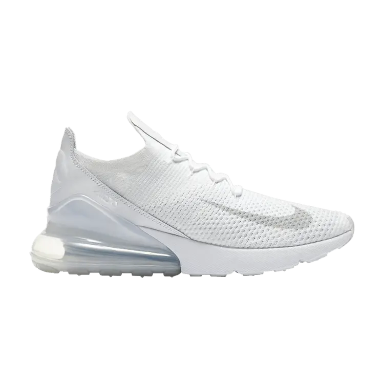 Кроссовки Nike Air Max 270 Flyknit 'Triple White', белый
Кроссовки Nike Air Max 270 Flyknit 'Triple White', белый