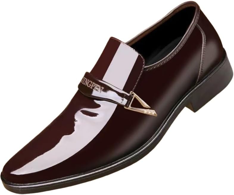 Мужские оксфорды большого размера - повседневные и универсальные, подходят для деловых встреч, официальных мероприятий, свадеб и офиса Fmshi, коричневый
Мужские оксфорды большого размера - повседневные и универсальные, подходят для деловых встреч, официальных мероприятий, свадеб и офиса Fmshi, коричневый