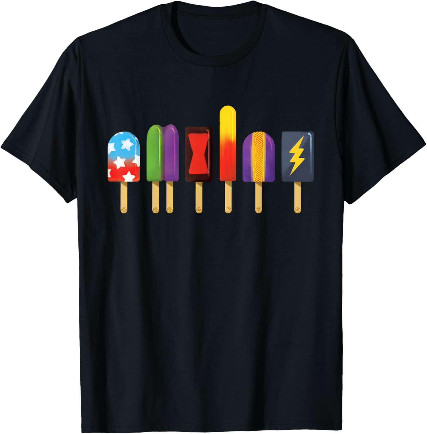 Футболка Marvel Eat The Universe Avengers Summer Popsicle, черная
Футболка Marvel Eat The Universe Avengers Summer Popsicle, черная