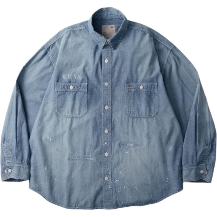 MADNESS Рубашка Unisex Light Indigo
MADNESS Рубашка Unisex Light Indigo