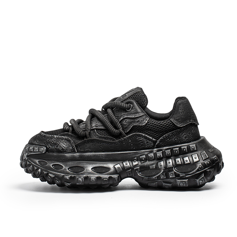 Низкие массивные кроссовки мужские JANECO, Black
Низкие массивные кроссовки мужские JANECO, Black