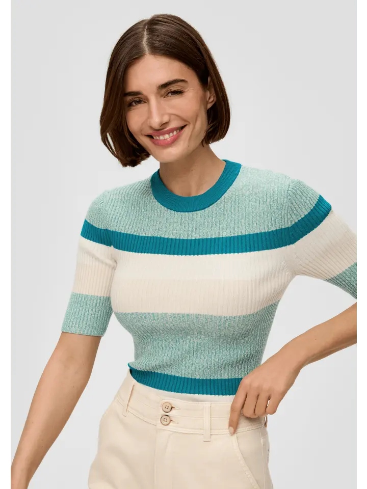 Пуловер s.Oliver, цвет mehrfarbig/petrol
Пуловер s.Oliver, цвет mehrfarbig/petrol