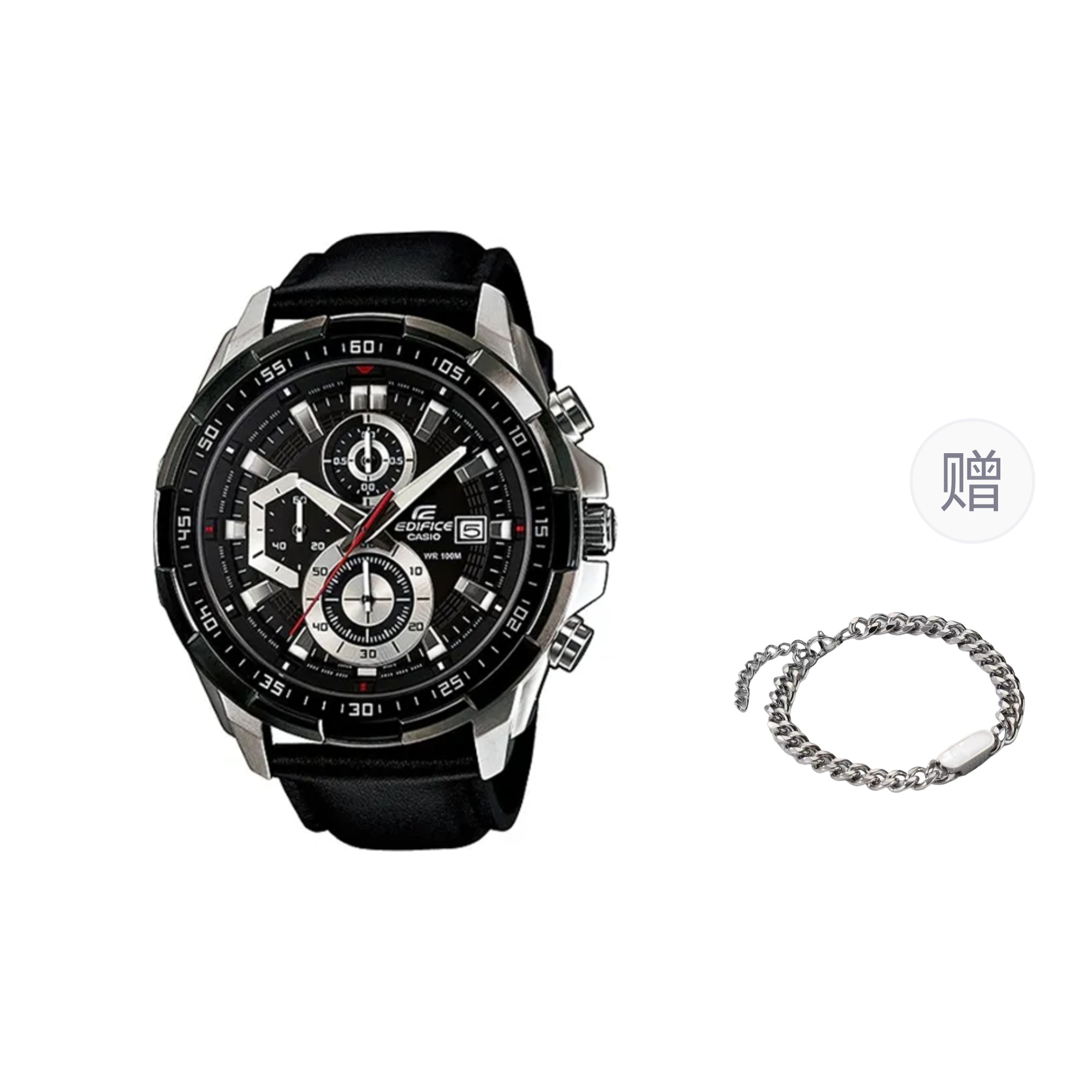 CASIO Часы Men EDIFICE Black Watch, Black
CASIO Часы Men EDIFICE Black Watch, Black