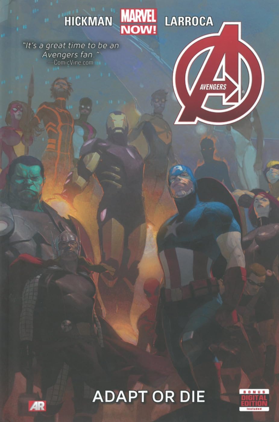 Avengers 5: Adapt or Die: Bonus Digital Edition Included (Avengers: Marvel Now!) (Marvel Enterprises)
Avengers 5: Adapt or Die: Bonus Digital Edition Included (Avengers: Marvel Now!) (Marvel Enterprises)