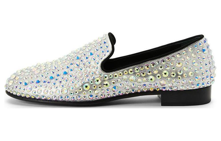 Марвин Лоферы с кристаллами Giuseppe Zanotti, серебристый
Марвин Лоферы с кристаллами Giuseppe Zanotti, серебристый