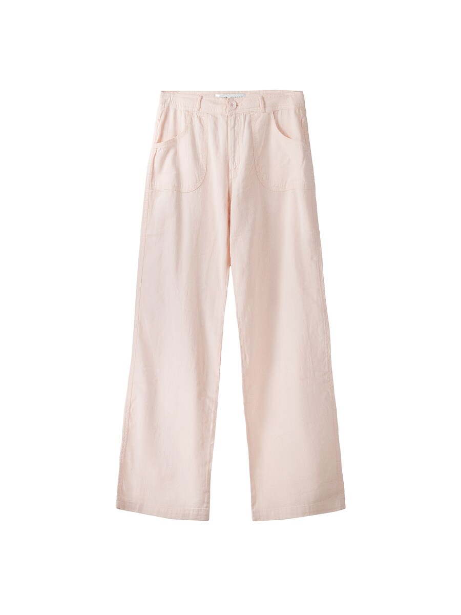 Брюки свободного кроя Bershka, розовый
Брюки свободного кроя Bershka, розовый