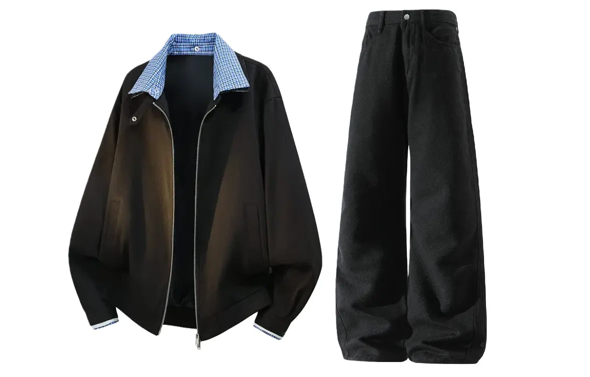 Повседневная спортивная одежда Unisex с лацканом Lapel Moderate X1617, черный jacket+черный pants
Повседневная спортивная одежда Unisex с лацканом Lapel Moderate X1617, черный jacket+черный pants