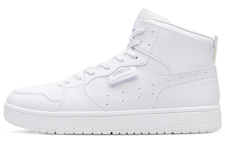 Кеды мужские, обувь для скейтбординга высокая ярко-белый 361°
Кеды мужские, обувь для скейтбординга высокая ярко-белый 361°