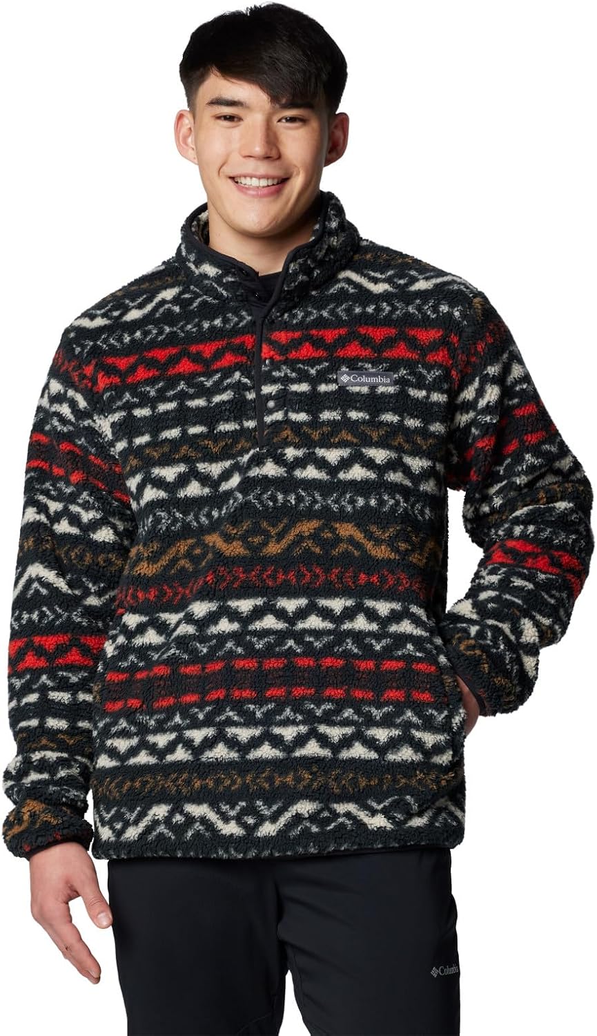 Columbia мужская флисовая куртка Rugged Ridge Half Snap, Black Madras Multi
Columbia мужская флисовая куртка Rugged Ridge Half Snap, Black Madras Multi