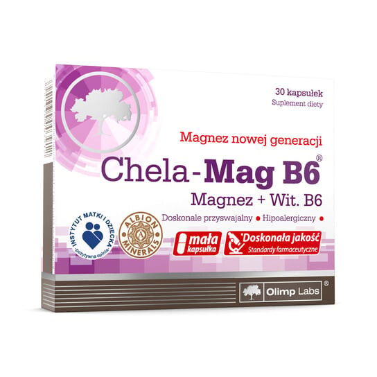Olimp Chela-Mag B6 - 30 капсул Olimp Labs
Olimp Chela-Mag B6 - 30 капсул Olimp Labs
