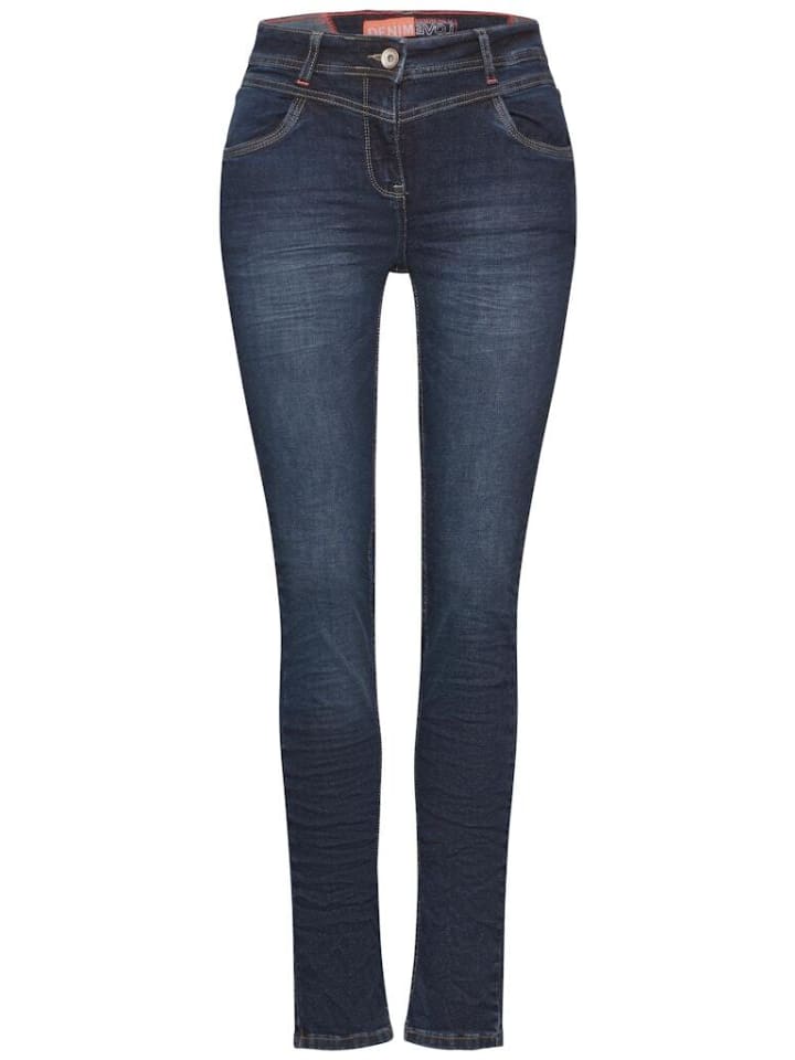 Джинсы средне-синего цвета Cecil
Джинсы средне-синего цвета Cecil