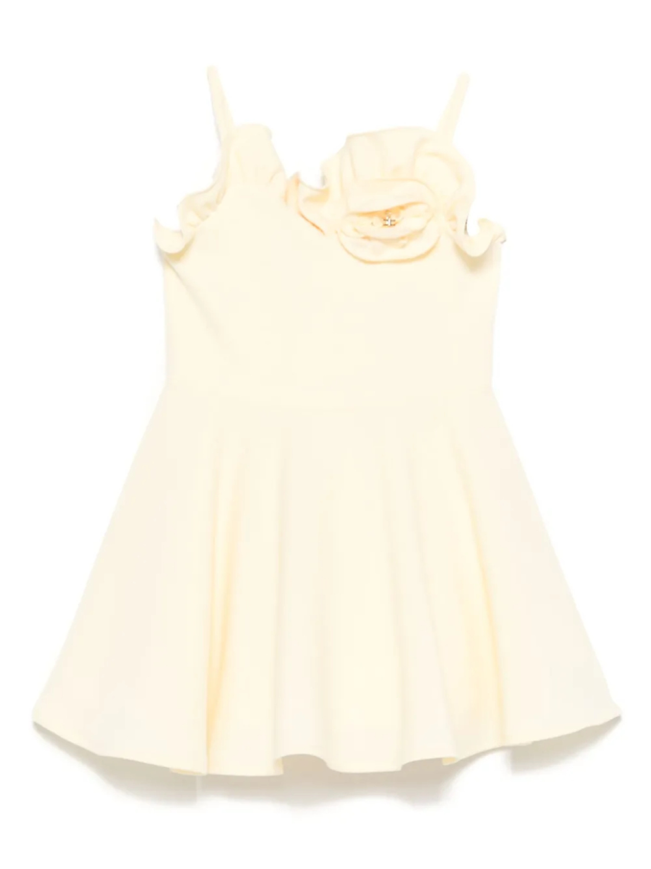 Платье с цветочной аппликацией Elisabetta Franchi La Mia Bambina, желтый
Платье с цветочной аппликацией Elisabetta Franchi La Mia Bambina, желтый