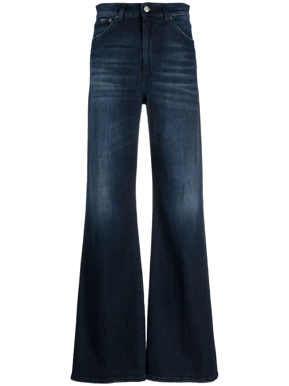 Широкие джинсы с завышенной талией DONDUP, синий
Широкие джинсы с завышенной талией DONDUP, синий