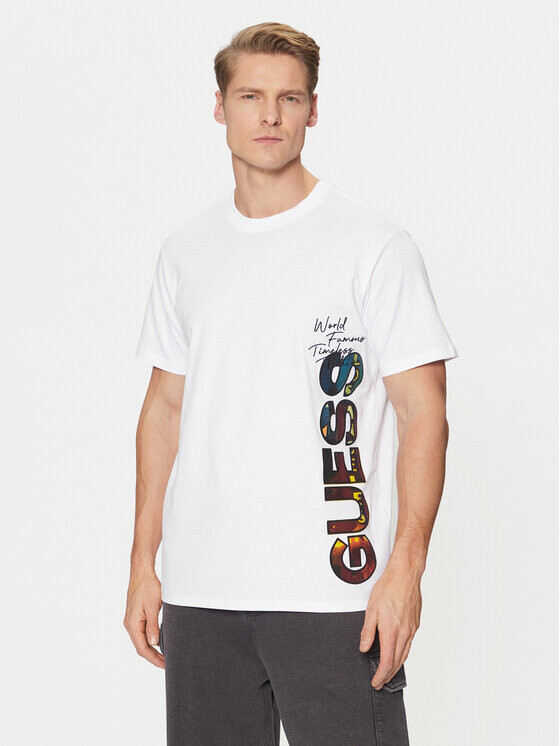Футболка стандартного кроя Guess, белый
Футболка стандартного кроя Guess, белый