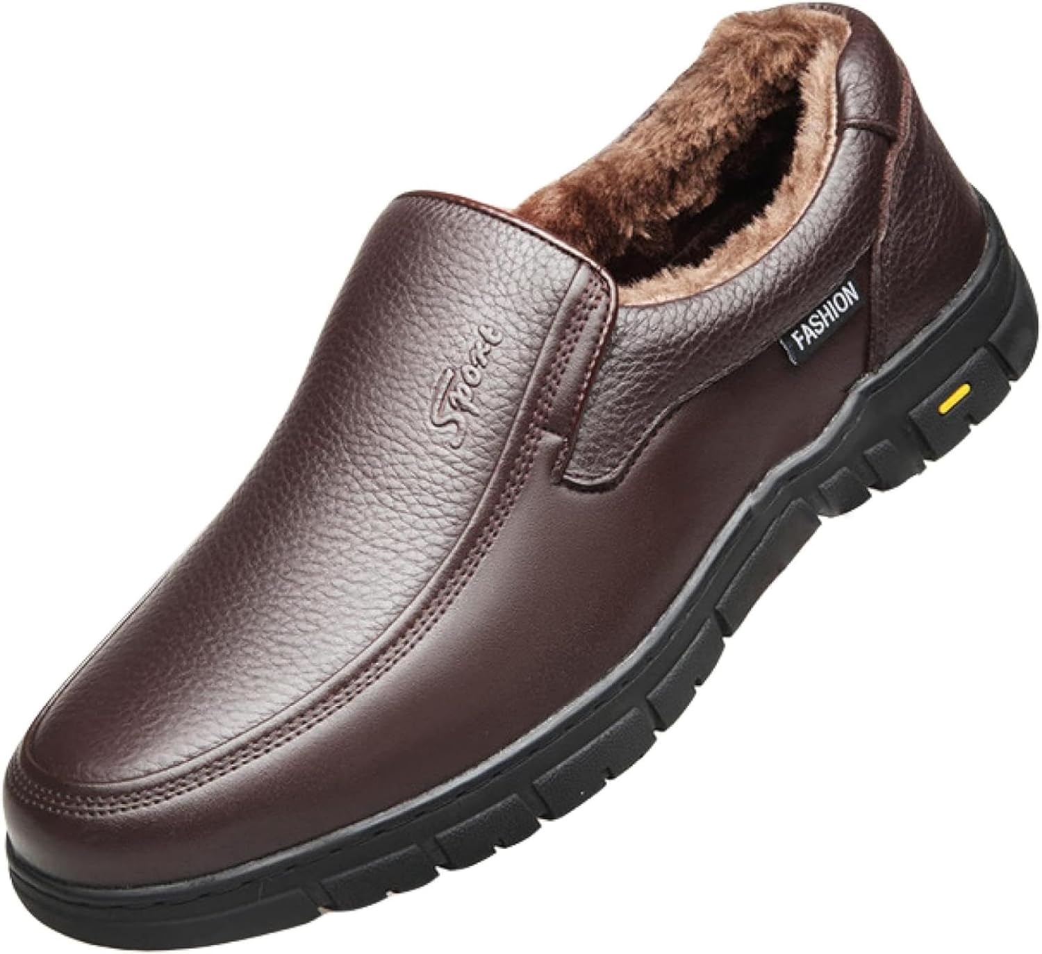 Мужские кожаные лоферы OXCOWNIU, удобные туфли-слипоны, офисная формальная обувь, повседневные мужские туфли, лоферы с круглым носком, коричневый
Мужские кожаные лоферы OXCOWNIU, удобные туфли-слипоны, офисная формальная обувь, повседневные мужские туфли, лоферы с круглым носком, коричневый