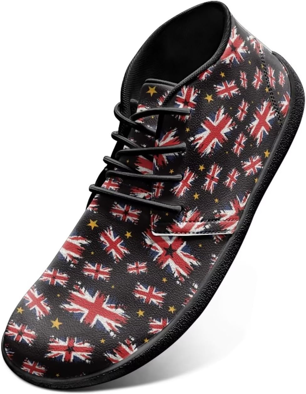 Повседневные кроссовки Jeiento с резиновой подошвой и нулевым перепадом высоты подошвы, с флагом США, British Flag
Повседневные кроссовки Jeiento с резиновой подошвой и нулевым перепадом высоты подошвы, с флагом США, British Flag