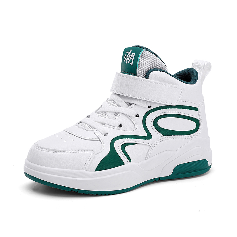 Модные, универсальные, удобные и модные дизайнерские спортивные туфли с высоким берцем, детские баскетбольные кроссовки унисекс SUPEREDGE, белый/зеленый
Модные, универсальные, удобные и модные дизайнерские спортивные туфли с высоким берцем, детские баскетбольные кроссовки унисекс SUPEREDGE, белый/зеленый