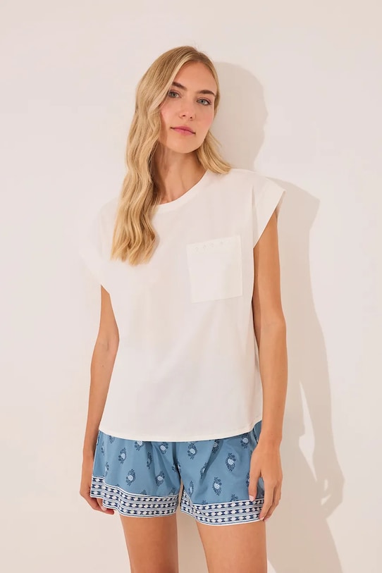 Хлопковая футболка Women'Secret, белый
Хлопковая футболка Women'Secret, белый