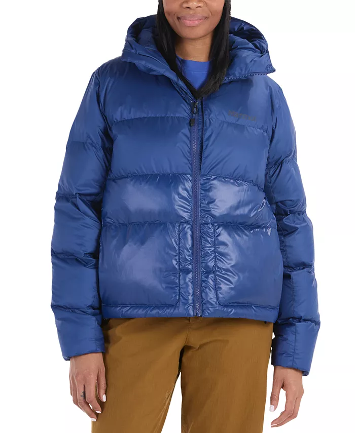 Женское пуховое пальто Guides с капюшоном и застежкой-молнией спереди Marmot, синий
Женское пуховое пальто Guides с капюшоном и застежкой-молнией спереди Marmot, синий