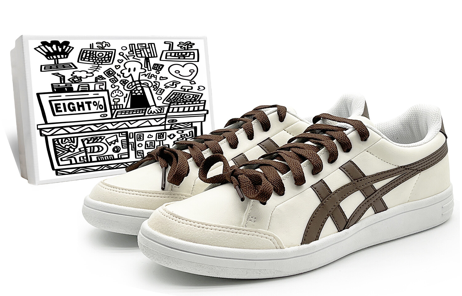Кроссовки Onitsuka Tiger Advanti Skateboarding Shoes Unisex Low-top Beige/brown, цвет Off White
Кроссовки Onitsuka Tiger Advanti Skateboarding Shoes Unisex Low-top Beige/brown, цвет Off White