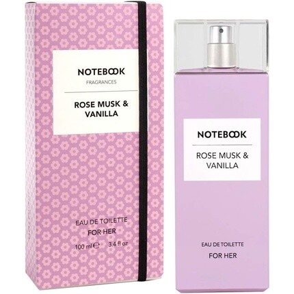 Notebook Rose Musk & Vanilla Eau de Toilette 100ml Selectiva Spa
Notebook Rose Musk & Vanilla Eau de Toilette 100ml Selectiva Spa