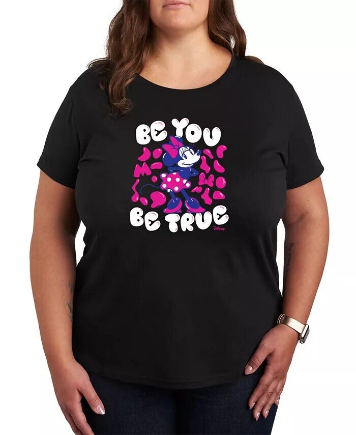 Модная футболка больших размеров с рисунком Disney Minnie Mouse Be You Hybrid Apparel, черный
Модная футболка больших размеров с рисунком Disney Minnie Mouse Be You Hybrid Apparel, черный