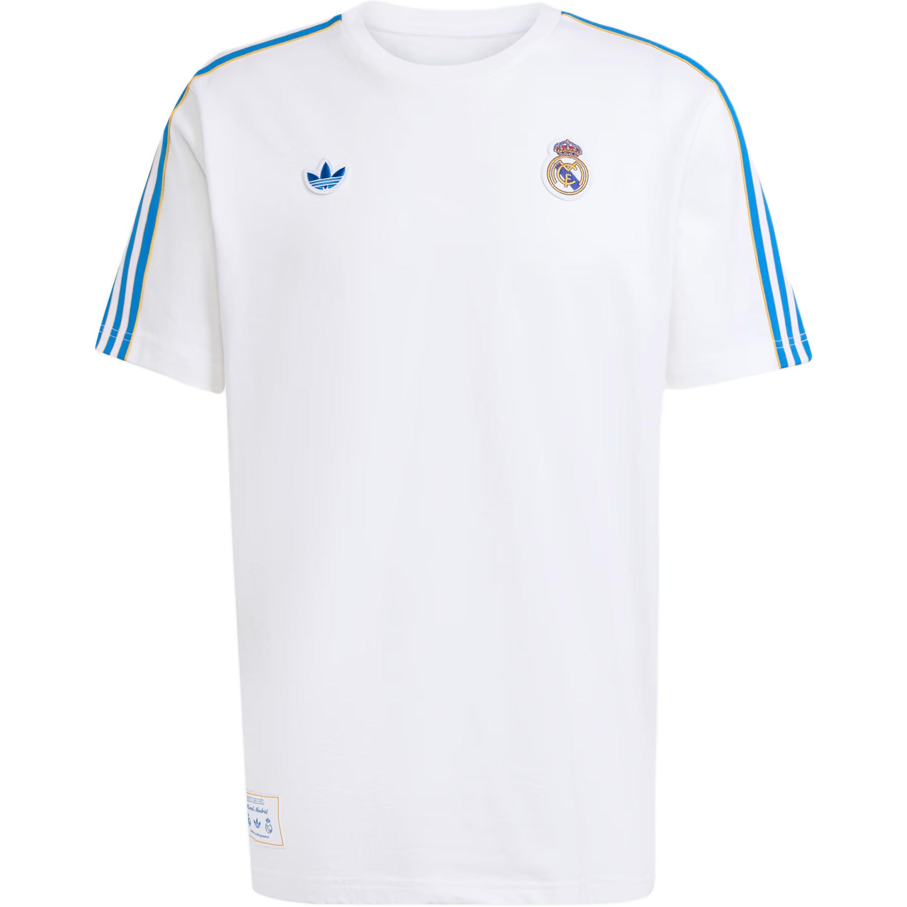 Футболка Adidas X Real Madrid Terrace Icons Adidas Originals, белый/синий
Футболка Adidas X Real Madrid Terrace Icons Adidas Originals, белый/синий