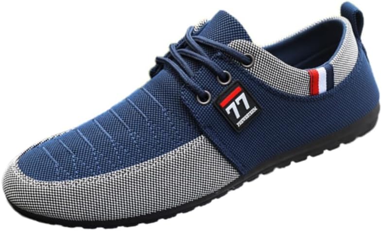 Мужские лоферы большого размера - повседневные низкие кроссовки, дышащий и комфортный дизайн, легкая обувь для ежедневной носки Fusecottc, синий
Мужские лоферы большого размера - повседневные низкие кроссовки, дышащий и комфортный дизайн, легкая обувь для ежедневной носки Fusecottc, синий