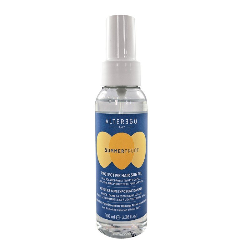 Alterego Summer Protective Hair Sun Oil, масло с УФ-фильтром защищает от солнца, 100 мл Inna marka
Alterego Summer Protective Hair Sun Oil, масло с УФ-фильтром защищает от солнца, 100 мл Inna marka