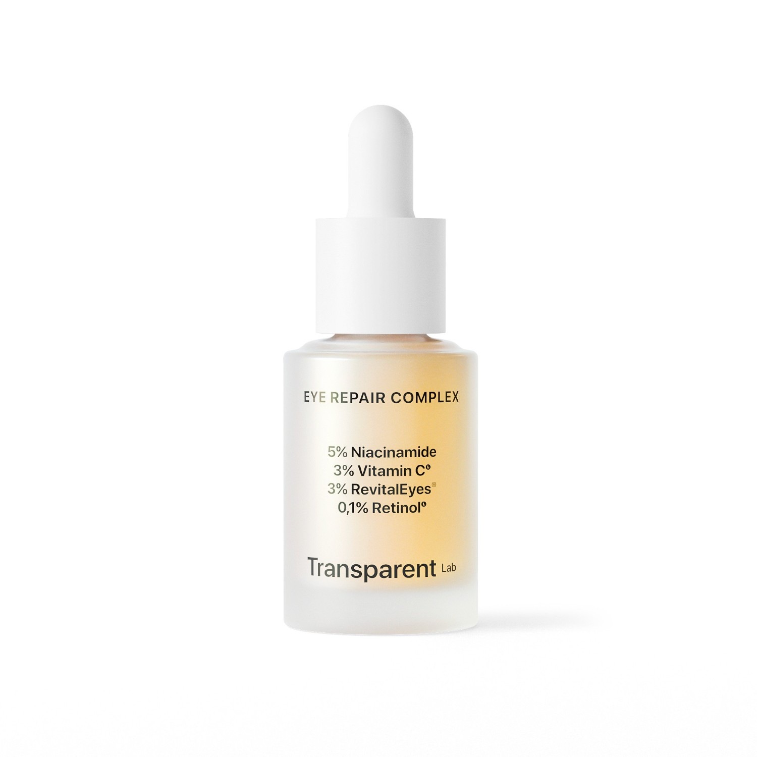 Сыворотка для глаз eye repair complex Transparent Lab, объем 15 мл
Сыворотка для глаз eye repair complex Transparent Lab, объем 15 мл