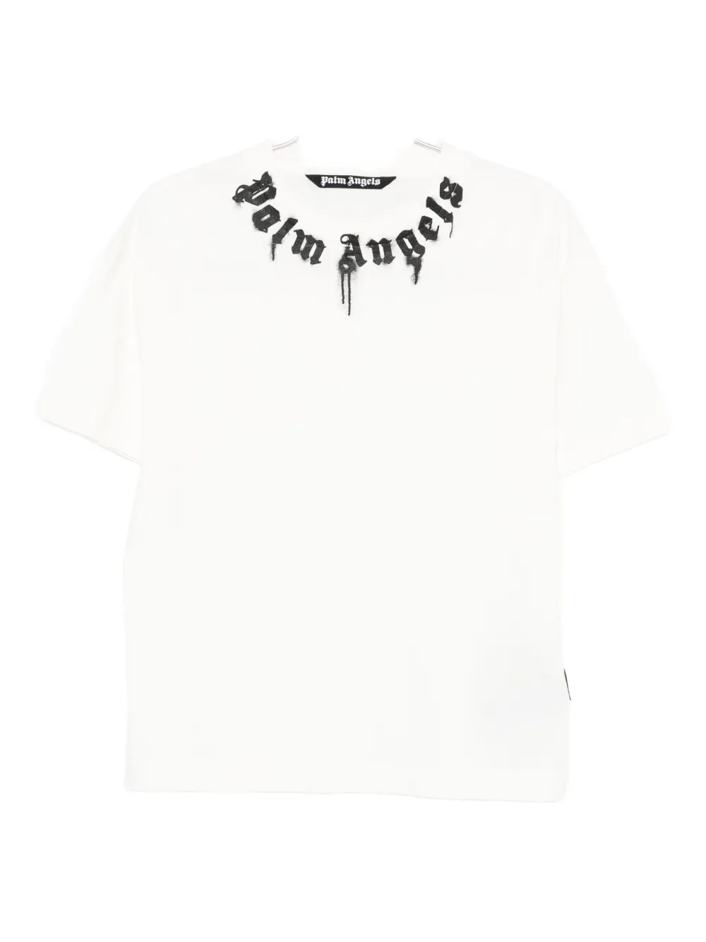 Футболка из хлопка с логотипом на шее PALM ANGELS, белый
Футболка из хлопка с логотипом на шее PALM ANGELS, белый