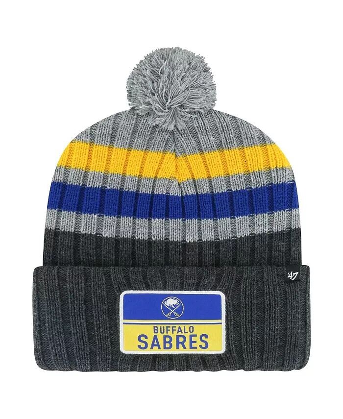 Мужская серая вязаная шапка с манжетами и помпоном Buffalo Sabers Stack Patch '47 Brand, серый
Мужская серая вязаная шапка с манжетами и помпоном Buffalo Sabers Stack Patch '47 Brand, серый