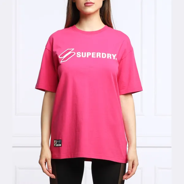 Футболка свободного кроя с аппликацией code sl Superdry, фуксия
Футболка свободного кроя с аппликацией code sl Superdry, фуксия