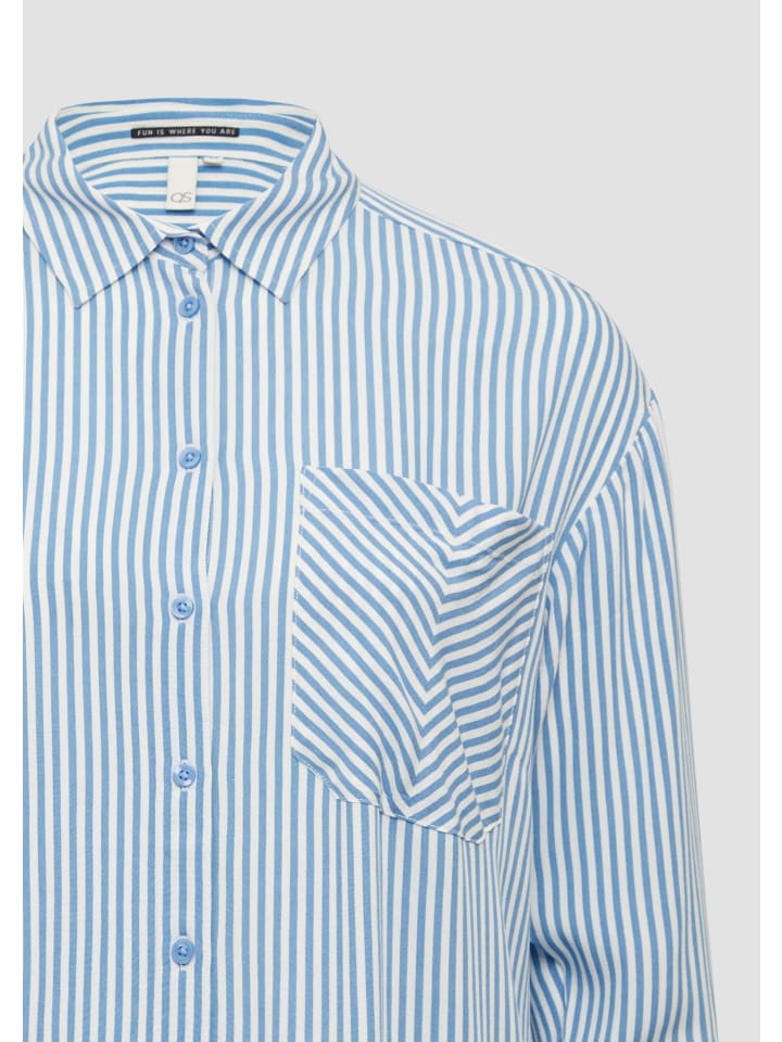 Блузка QS, синий
Блузка QS, синий