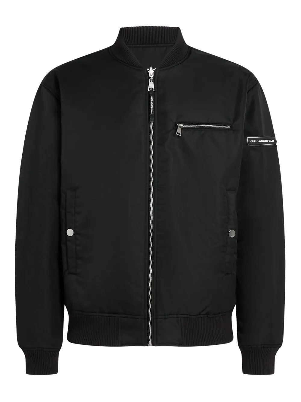 Двусторонний бомбер KARL LAGERFELD, черный
Двусторонний бомбер KARL LAGERFELD, черный