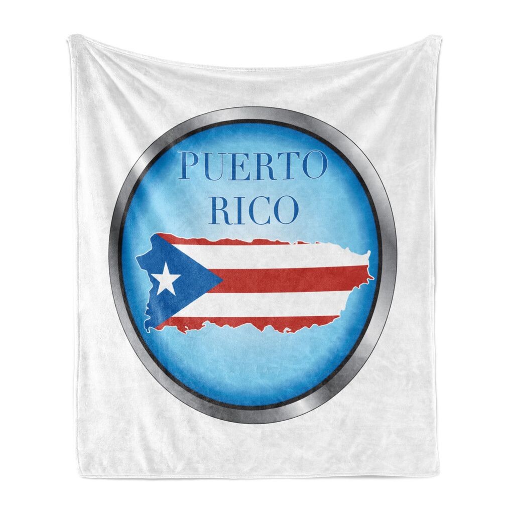 ABAKUHAUS Puerto Rico Мягкое фланелевое флисовое одеяло, круглый значок с национальным флагом страны, 175 x 230 см, Бледно-голубой, светло-серый
ABAKUHAUS Puerto Rico Мягкое фланелевое флисовое одеяло, круглый значок с национальным флагом страны, 175 x 230 см, Бледно-голубой, светло-серый