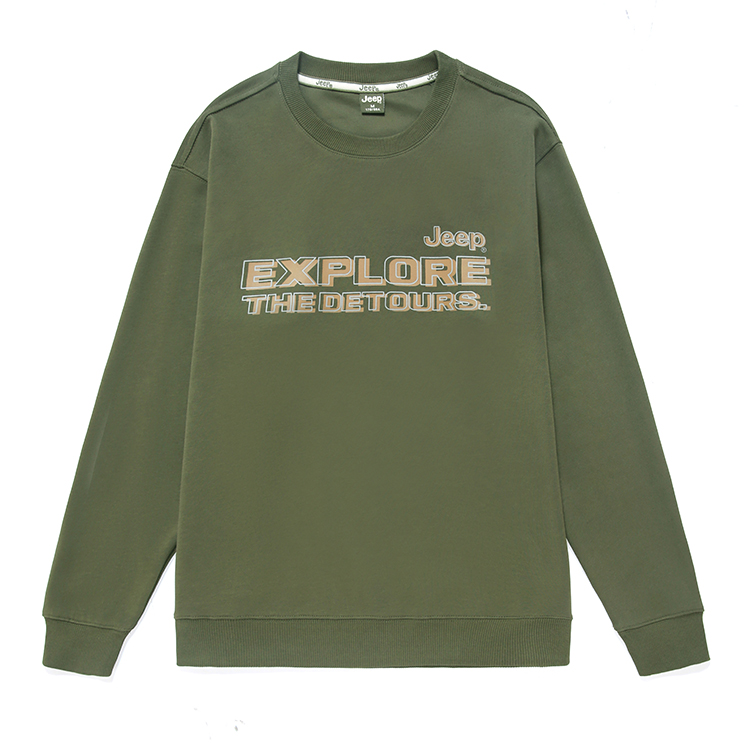 Свитшот мужской Jeep, зеленый
Свитшот мужской Jeep, зеленый