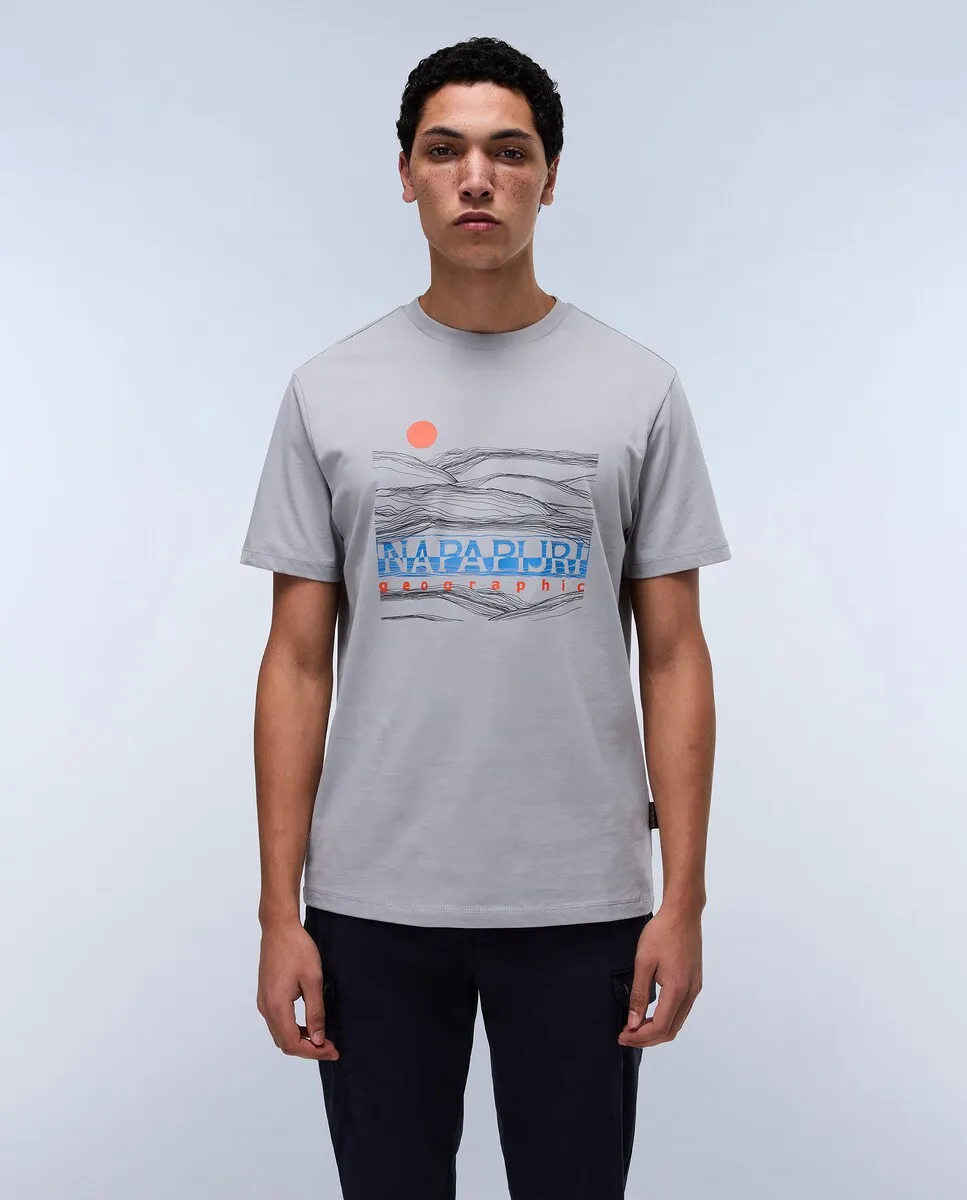 Мужская футболка с коротким рукавом Buti SS Napapijri, серый
Мужская футболка с коротким рукавом Buti SS Napapijri, серый