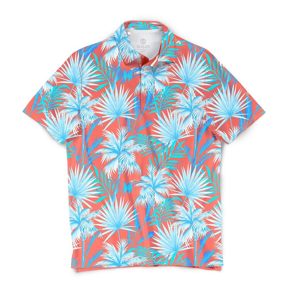 Мужская рубашка-поло для гольфа SCALES Offshore Clubhouse Collection, цвет Light Orange
Мужская рубашка-поло для гольфа SCALES Offshore Clubhouse Collection, цвет Light Orange