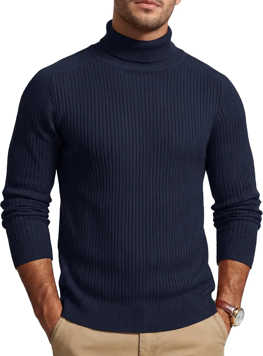 TACVASEN мужской водолазка вязаный свитер
TACVASEN мужской водолазка вязаный свитер