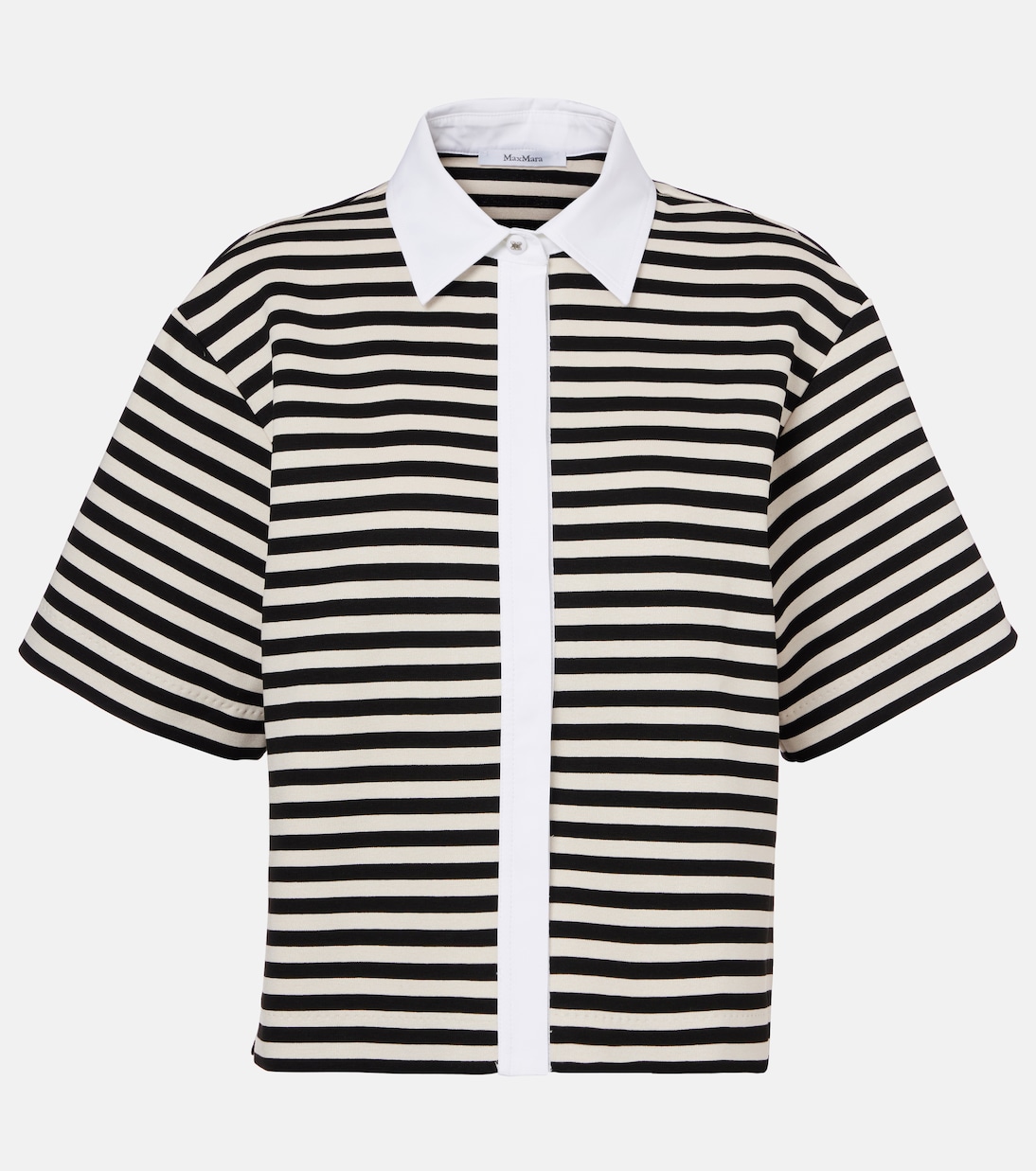 Wilson полосатая рубашка из джерси с отделкой из поплина Max Mara, Riga 1x1
Wilson полосатая рубашка из джерси с отделкой из поплина Max Mara, Riga 1x1
