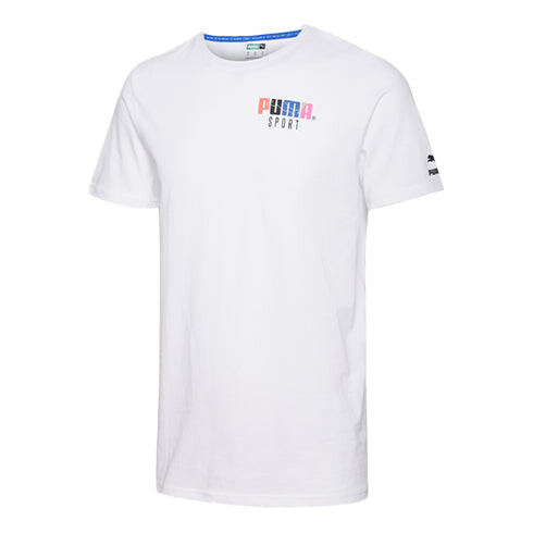 Футболка multi-color logo athleisure casual sports short sleeve white Puma, белый
Футболка multi-color logo athleisure casual sports short sleeve white Puma, белый