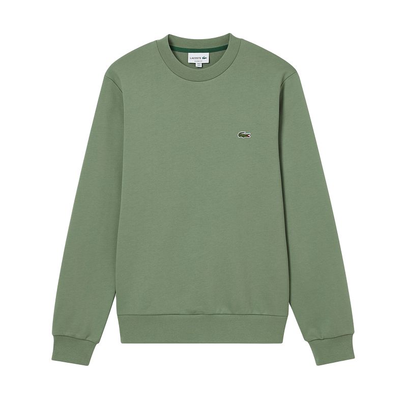 Хлопковый свитшот LACOSTE, серый/зеленый
Хлопковый свитшот LACOSTE, серый/зеленый