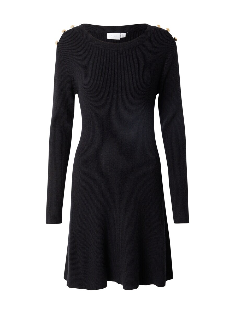 Вязаное платье VILA Knitted dress, черный
Вязаное платье VILA Knitted dress, черный